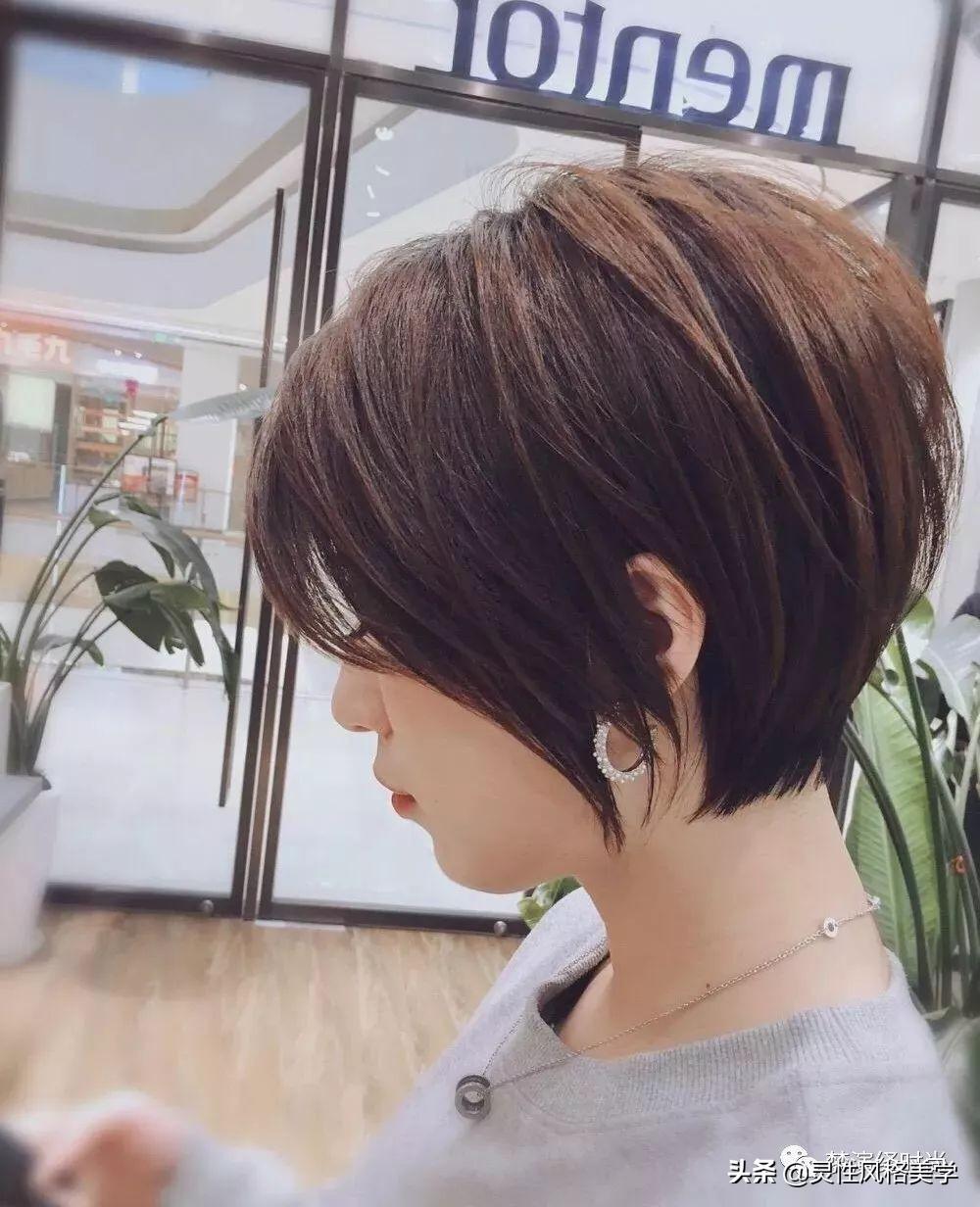 最新短发型女,发型变迁背后的个人立场与时尚潮流探讨