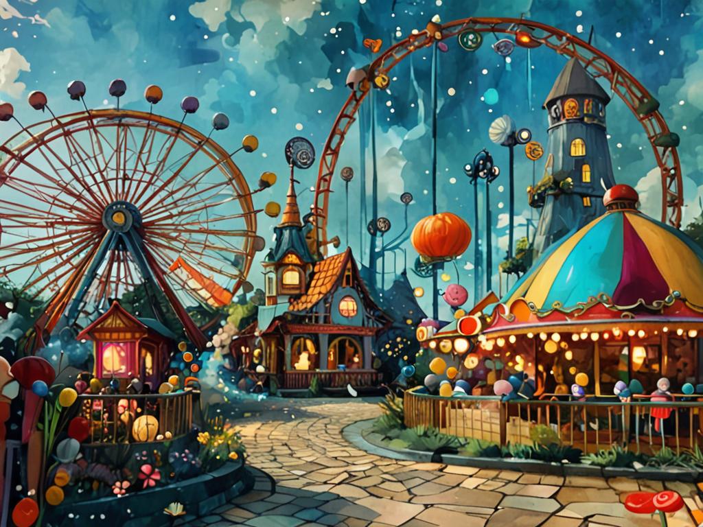 动漫游乐园，梦想启航之地