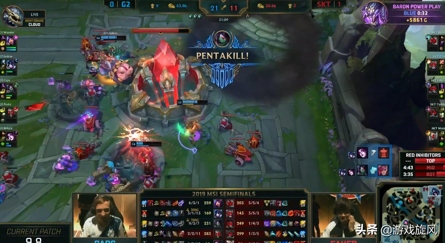 职业比赛德莱文五杀，科技巅峰掌控荣耀战场，一战封神！