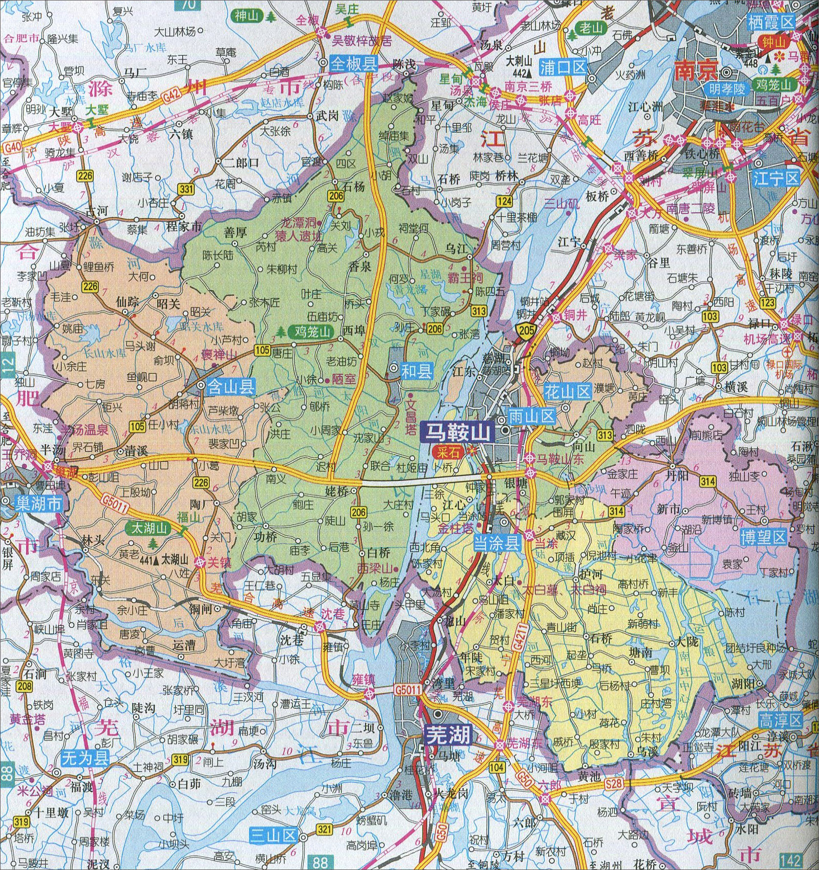 马鞍山市区最新地图,科技驱动城市变革,探索无限未来