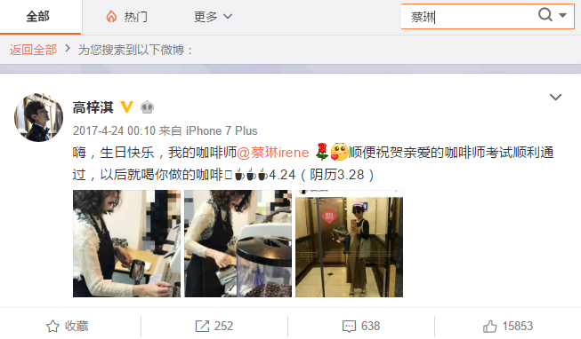 蔡琳2017年动态回顾,演艺生涯与生活多维解读