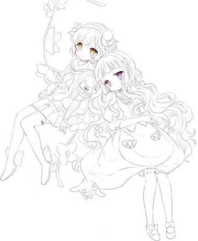 动漫绘画图揭秘，小巷中的秘密乐园