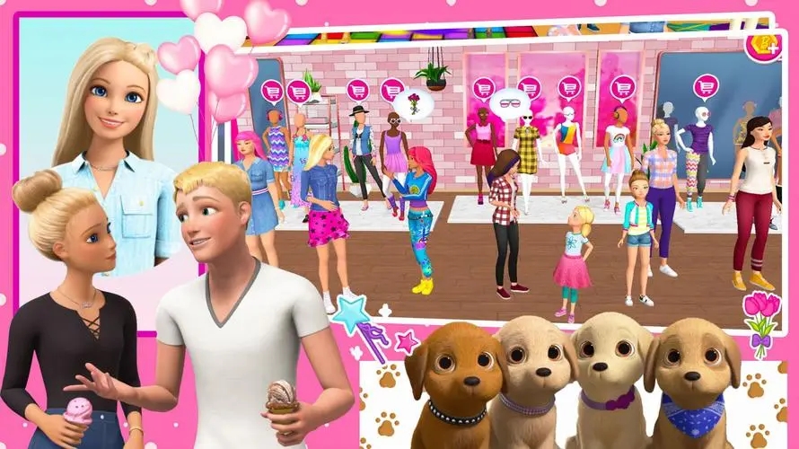 最新芭比游戏,游戏文化与流行文化的完美交融论述